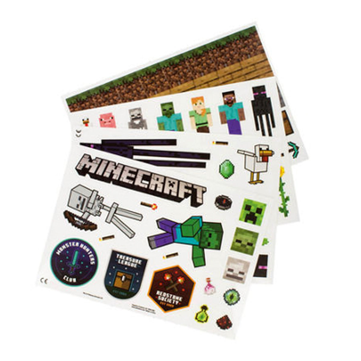 Minecraft Gadget Decals Traditional Gifts - Zavvi UK