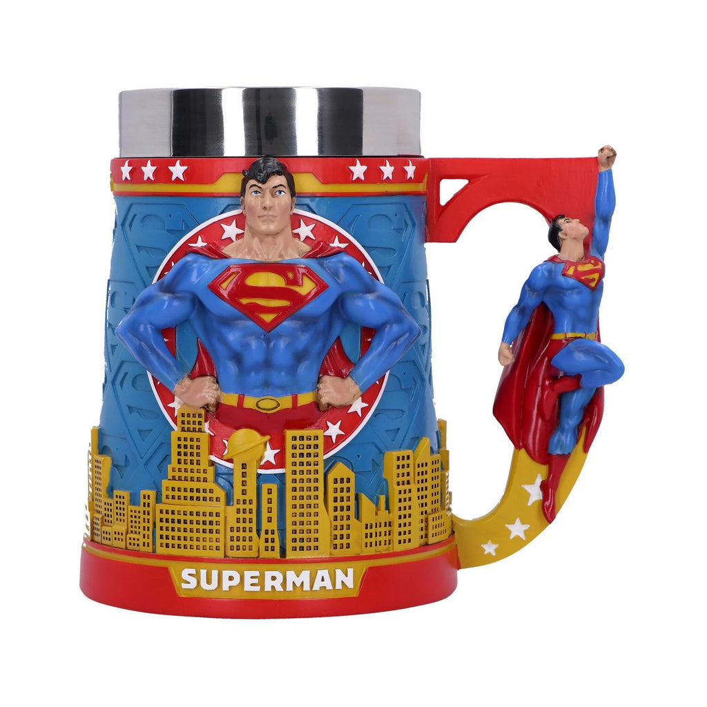 Superman Man Of Steel Tankard 15.5Cm