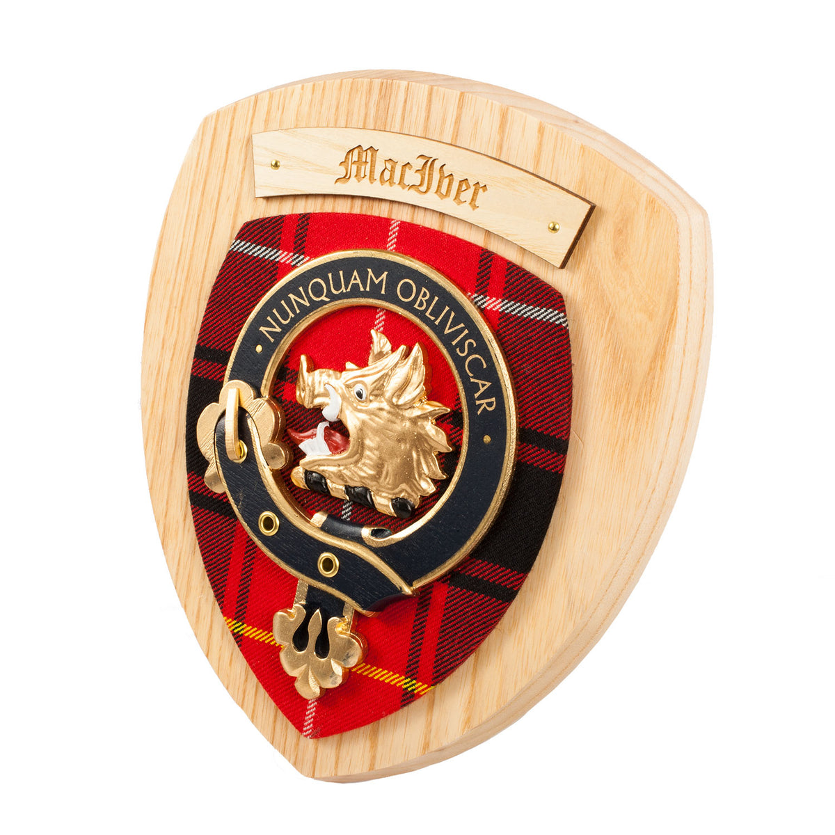 Clan Wall Plaque Maciver | The Scotland Shop