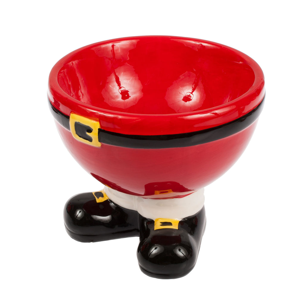 Small Santa Feet Bowl