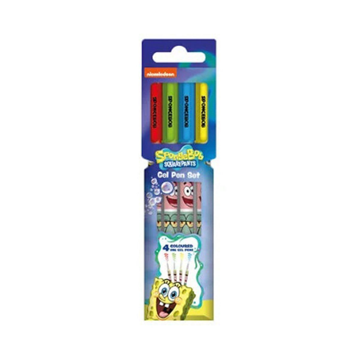 Spongebob Gel Pens | The Scotland Shop