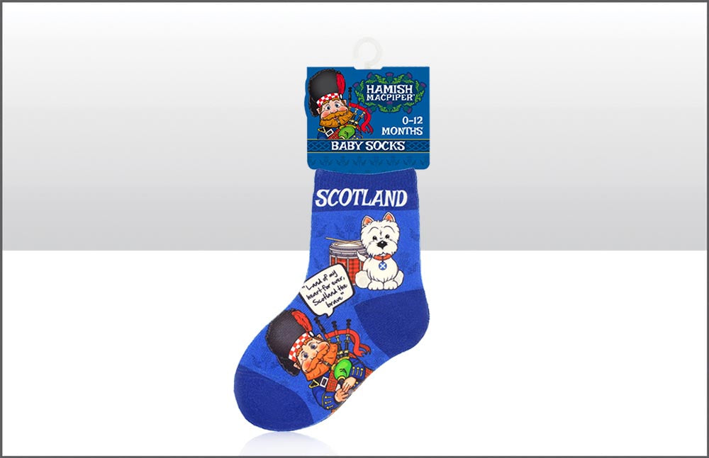 Hamish Macpiper Baby Socks