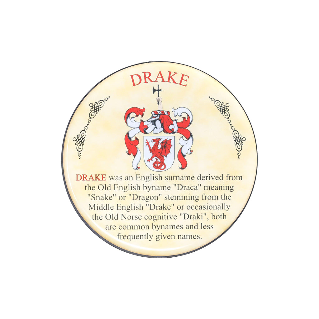 Heraldic Coaster Drake