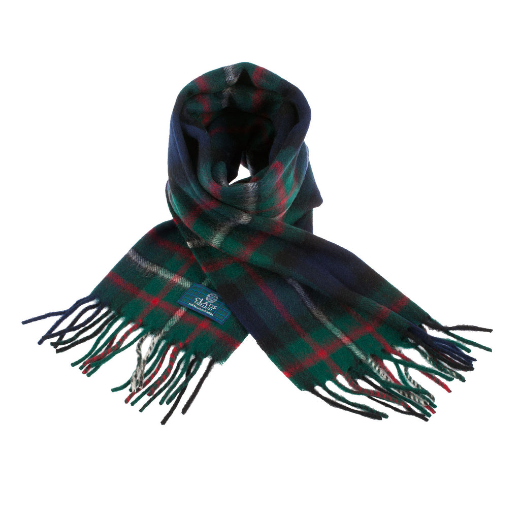 Lambswool Scottish Tartan Clan Scarf  Ferguson