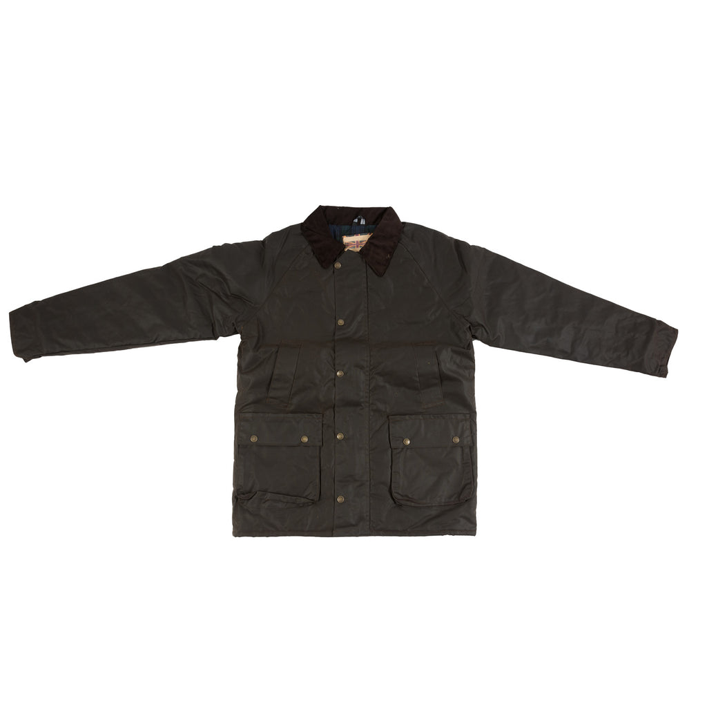 Men’S Davenport Wax Jacket Brown