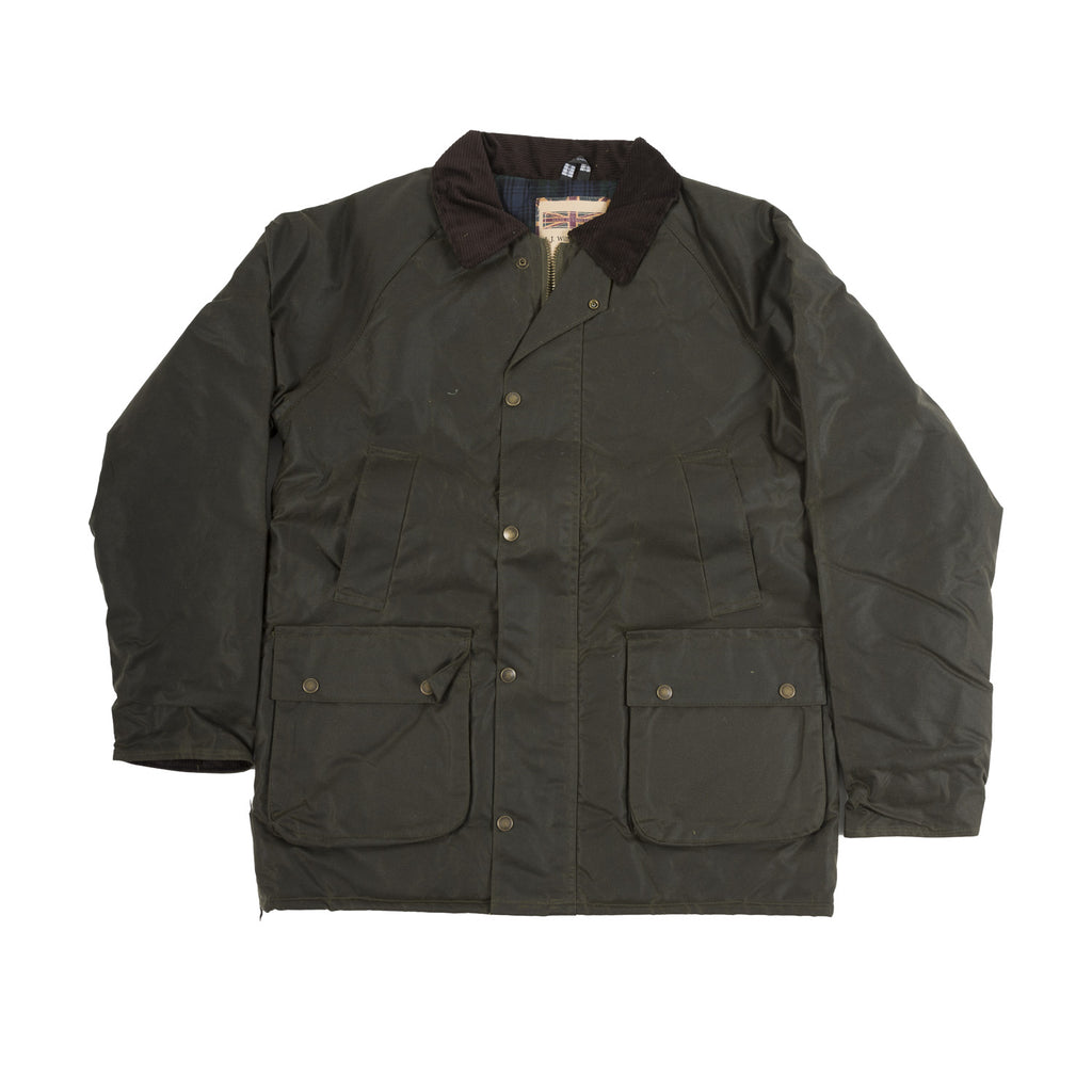 Men’S Davenport Wax Jacket Olive