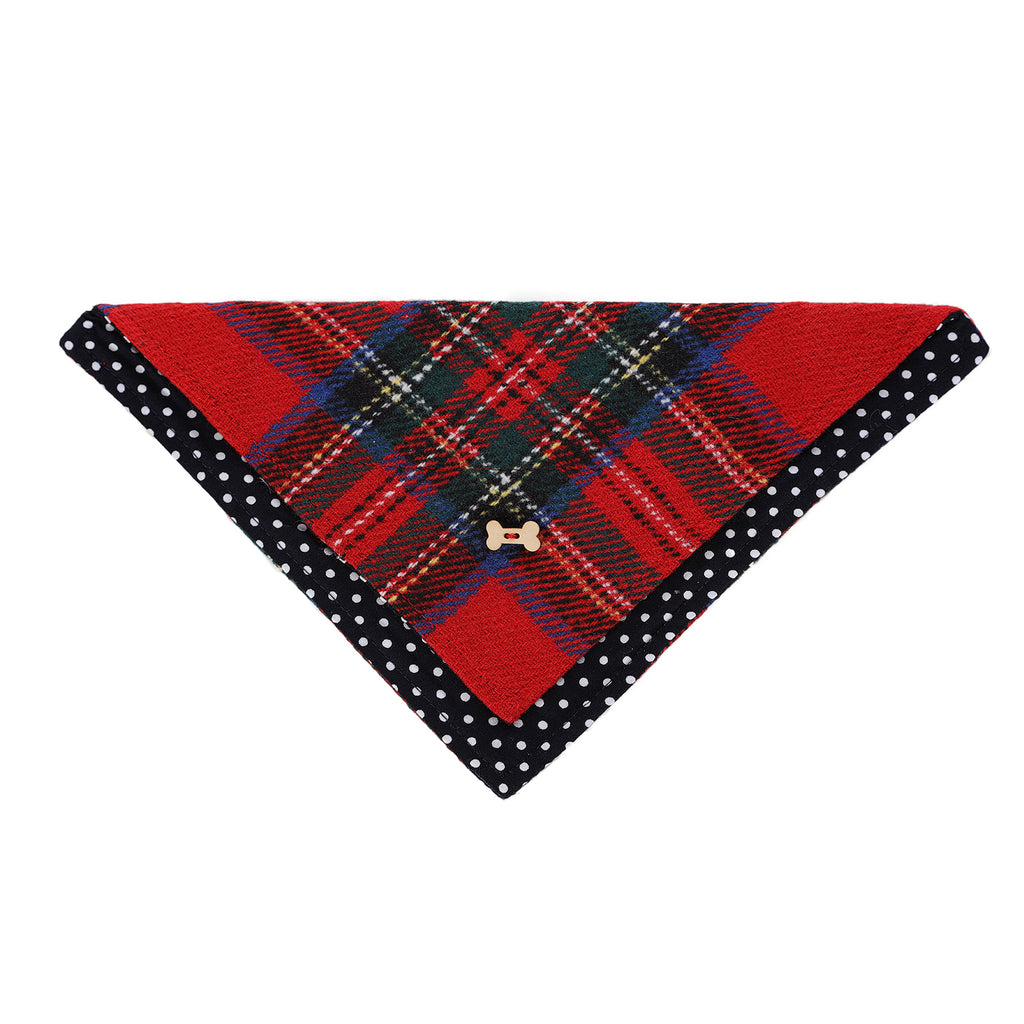 Ht Tartan Dog Bandana