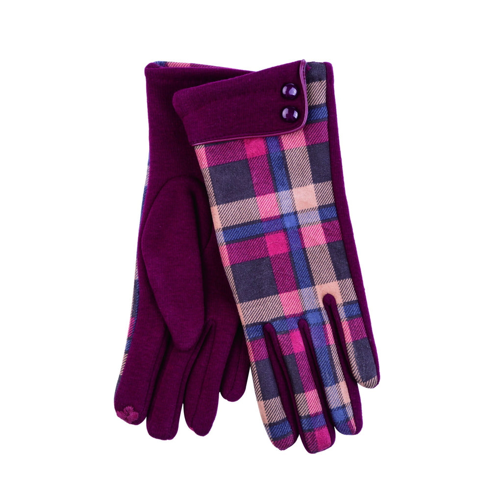 Ladies Button Cuff Glove