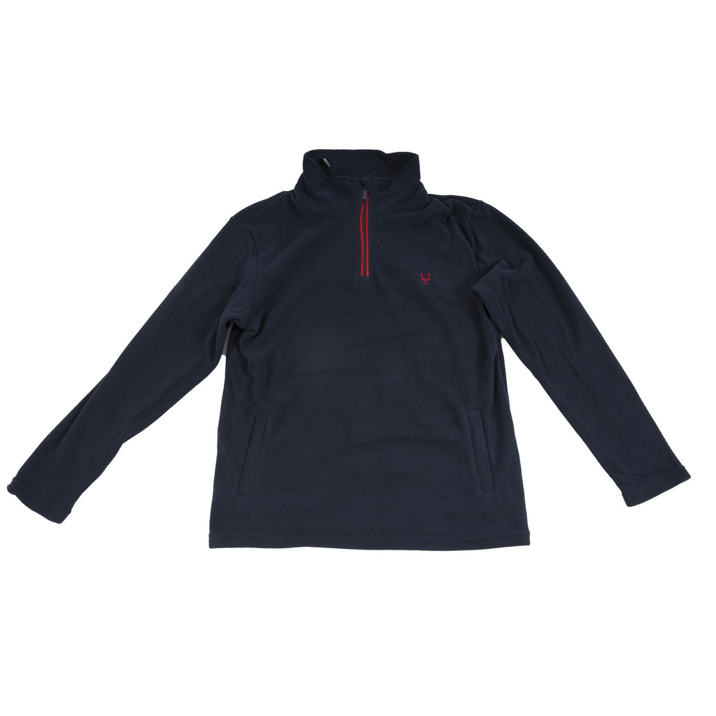 Mens 1/4 Zip Fleece Navy