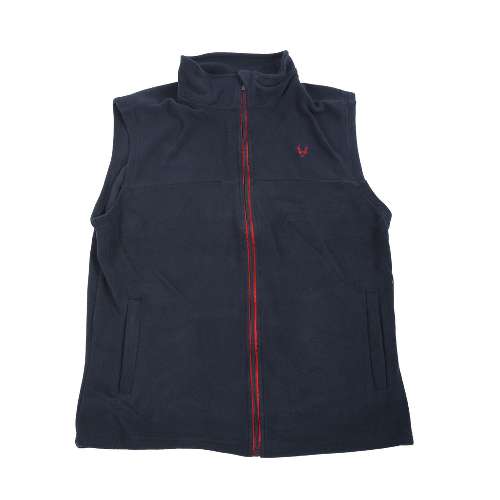 Mens Fleece Gillet Navy