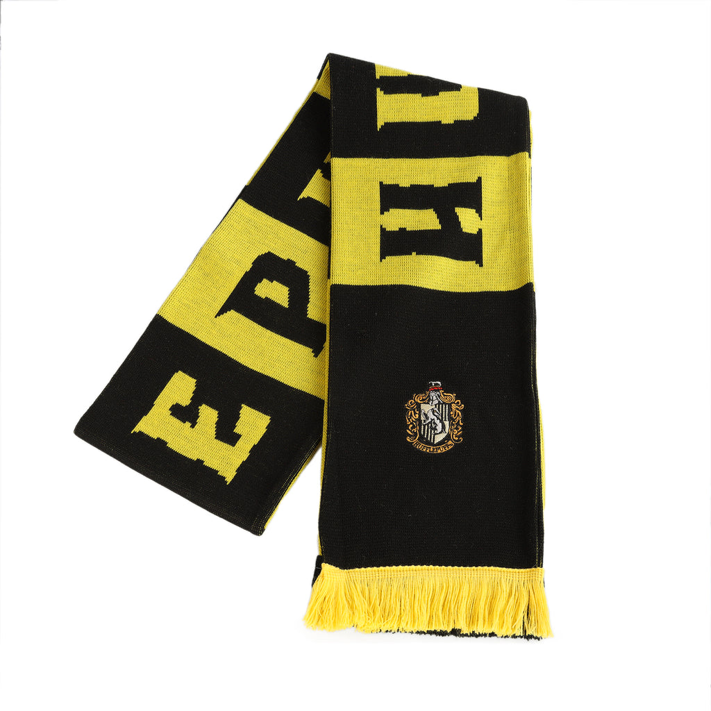 Hufflepuff Long Emb Harry Potter Scarf