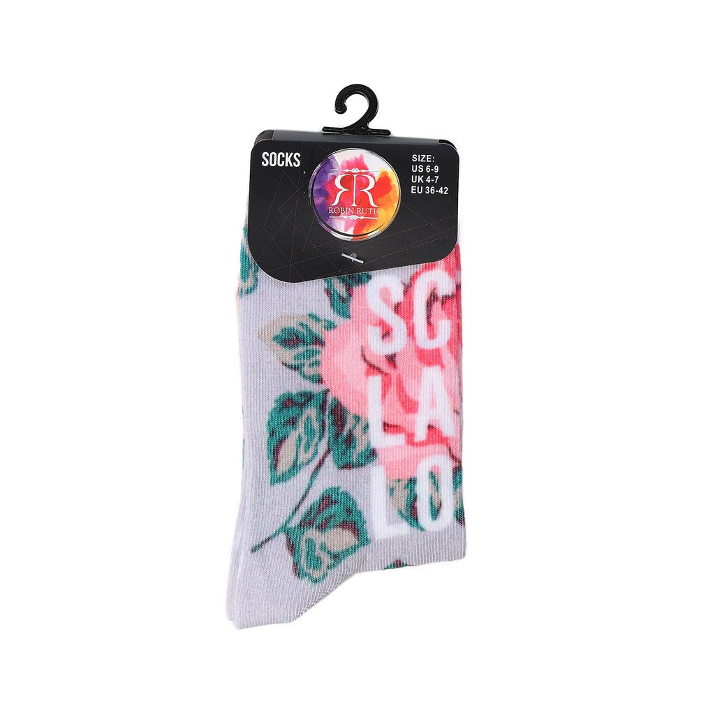 Womens Socks Floral