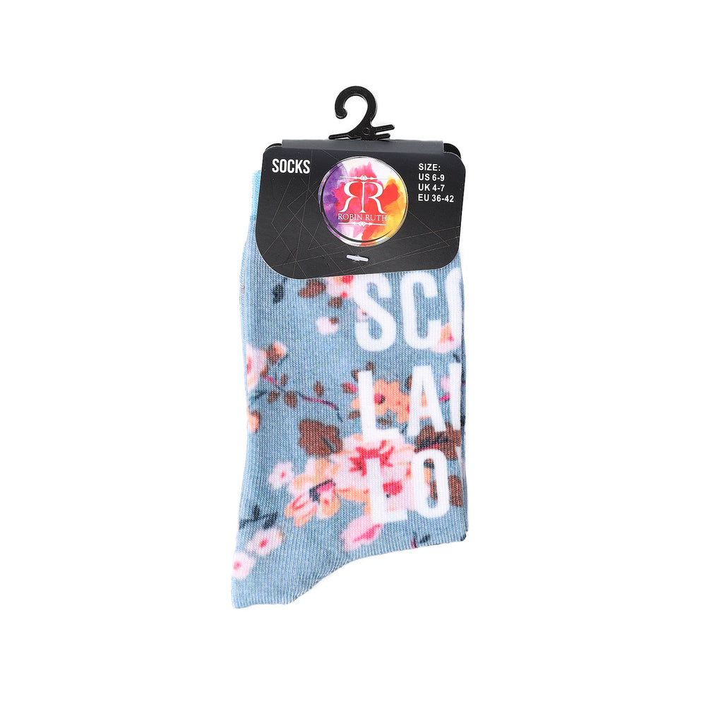 Womens Socks Floral